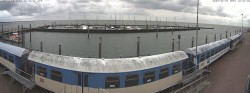 Archiv Foto Webcam Wangerooge Hafen 11:00