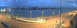 Archived image Webcam Wangerooge Harbour 21:00
