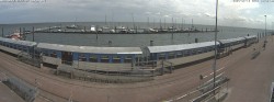 Archiv Foto Webcam Wangerooge Hafen 13:00