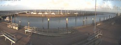 Archiv Foto Webcam Wangerooge Hafen 19:00