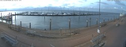 Archiv Foto Webcam Wangerooge Hafen 03:00