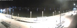 Archiv Foto Webcam Wangerooge Hafen 23:00