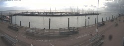 Archiv Foto Webcam Wangerooge Hafen 09:00