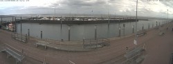 Archiv Foto Webcam Wangerooge Hafen 17:00