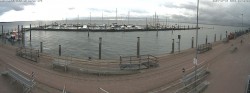 Archiv Foto Webcam Wangerooge Hafen 08:00