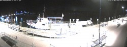 Archiv Foto Webcam Wangerooge Hafen 02:00