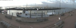 Archiv Foto Webcam Wangerooge Hafen 06:00