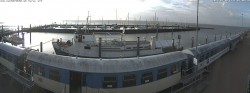 Archiv Foto Webcam Wangerooge Hafen 07:00