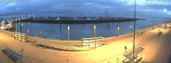 Archiv Foto Webcam Wangerooge Hafen 03:00