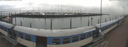 Archiv Foto Webcam Wangerooge Hafen 08:00