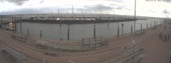 Archiv Foto Webcam Wangerooge Hafen 13:00