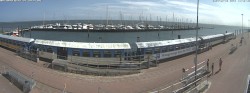 Archiv Foto Webcam Wangerooge Hafen 13:00