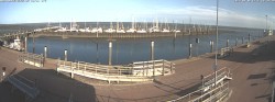 Archiv Foto Webcam Wangerooge Hafen 17:00