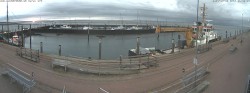 Archiv Foto Webcam Wangerooge Hafen 03:00