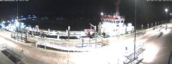 Archiv Foto Webcam Wangerooge Hafen 23:00