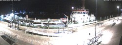 Archiv Foto Webcam Wangerooge Hafen 01:00