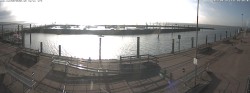 Archiv Foto Webcam Wangerooge Hafen 08:00