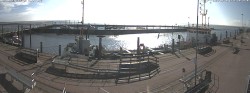Archiv Foto Webcam Wangerooge Hafen 09:00