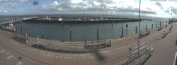 Archiv Foto Webcam Wangerooge Hafen 13:00