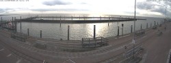 Archiv Foto Webcam Wangerooge Hafen 08:00