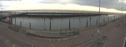 Archiv Foto Webcam Wangerooge Hafen 13:00