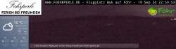 Archived image Webcam Föhr - Airfield 23:00