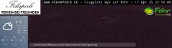 Archived image Webcam Föhr - Airfield 23:00