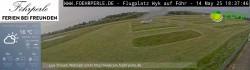 Archiv Foto Webcam Wyk - Flugplatz 17:00