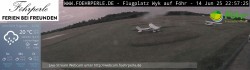 Archiv Foto Webcam Wyk - Flugplatz 18:00