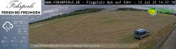 Archiv Foto Webcam Wyk - Flugplatz 13:00