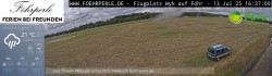 Archiv Foto Webcam Wyk - Flugplatz 15:00
