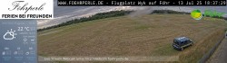 Archiv Foto Webcam Wyk - Flugplatz 17:00