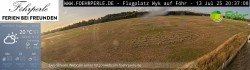 Archiv Foto Webcam Wyk - Flugplatz 19:00