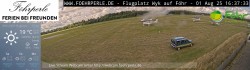 Archiv Foto Webcam Wyk - Flugplatz 15:00