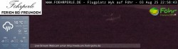 Archiv Foto Webcam Wyk - Flugplatz 23:00