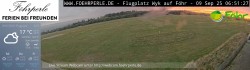 Archiv Foto Webcam Wyk - Flugplatz 03:00