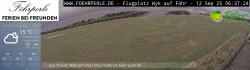 Archiv Foto Webcam Wyk - Flugplatz 03:00