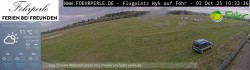 Archiv Foto Webcam Wyk - Flugplatz 09:00
