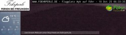 Archiv Foto Webcam Wyk - Flugplatz 05:00