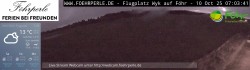 Archiv Foto Webcam Wyk - Flugplatz 06:00