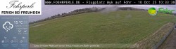 Archiv Foto Webcam Wyk - Flugplatz 09:00