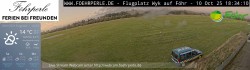 Archiv Foto Webcam Wyk - Flugplatz 17:00