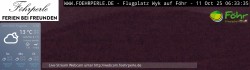 Archiv Foto Webcam Wyk - Flugplatz 05:00