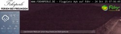 Archiv Foto Webcam Wyk - Flugplatz 06:00