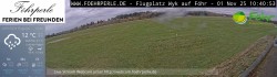 Archived image Webcam Föhr - Airfield 09:00