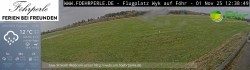 Archived image Webcam Föhr - Airfield 11:00