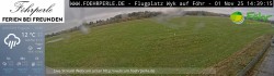 Archived image Webcam Föhr - Airfield 13:00