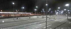 Archived image Webcam Niebüll - Shuttle to Sylt 01:00