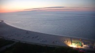 Archiv Foto Webcam Sylt: Hörnum Strand 03:00