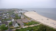 Archived image Webcam Sylt: Hörnum - Beach 17:00